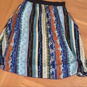 LuLaRoe L Lola Skirt Worn Once!